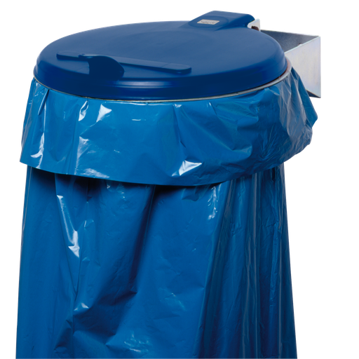 [031.052.46] Soporte Para Bolsas De Basura Mural Con Tapa De Plástico, 110 L.