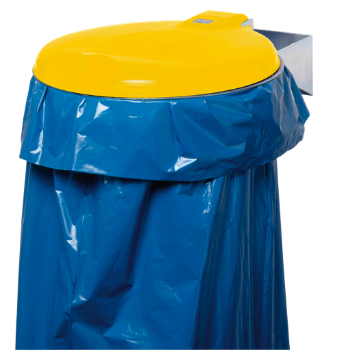 [031.052.62] Soporte Para Bolsas De Basura Mural Con Tapa De Plástico, 110 L.