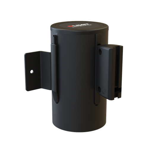 [355.570.17] Cinta Retractil Mural 3 Metros Con Cabezal Negro Y Cinta