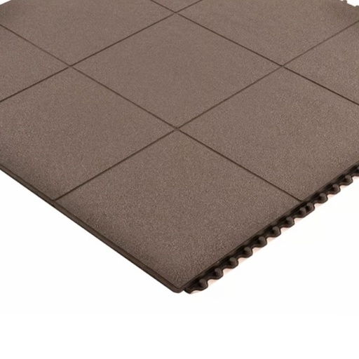 [884.912.43] Loseta Antifatiga Modular Cushion Ease Solid En Nitrilo, Para Zonas Secas, Negro Por M2.