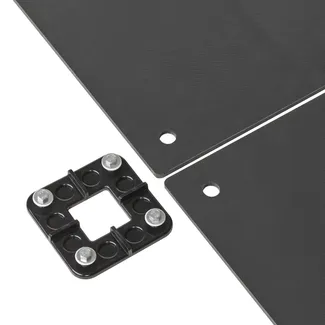 [886.461.01] Anclaje X2 Para Plataforma Seguridad Negra Para Suelo