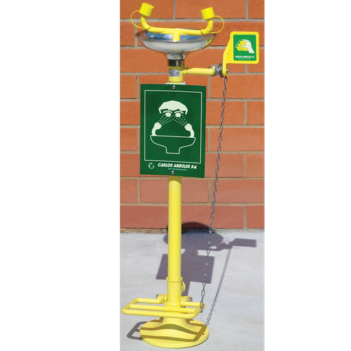 [039.421.83] LAVAOJOS DE PIE CON RECOGEDOR ACERO INOXIDABLE