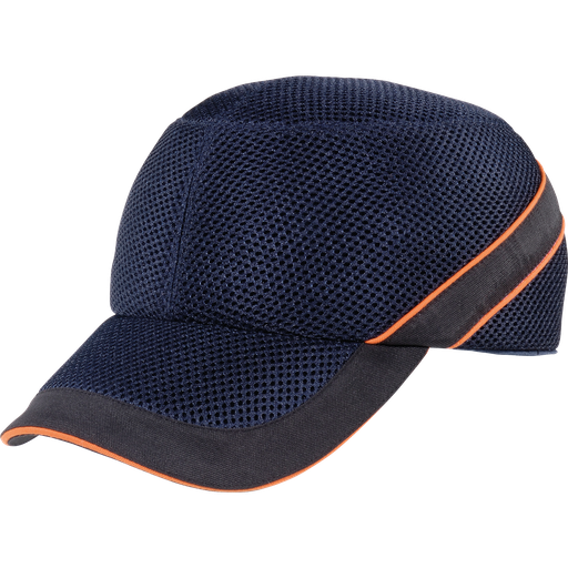 [DT513B] Gorra De Protección Contra Impactos Muy Ventilada En Azul-Negro.