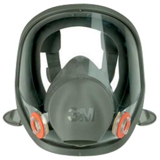 [M6800S] MÁSCARA RESPIRATORIA INTEGRAL REUTILIZABLE DE DOBLE FILTRO.