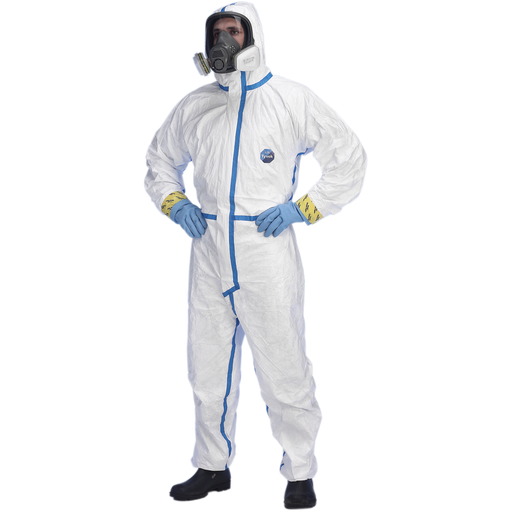[KCB150-L] Traje De Protección Química Cat. Iii Tipos 6, 5 Y 4 Tyvek® Classic Plus.