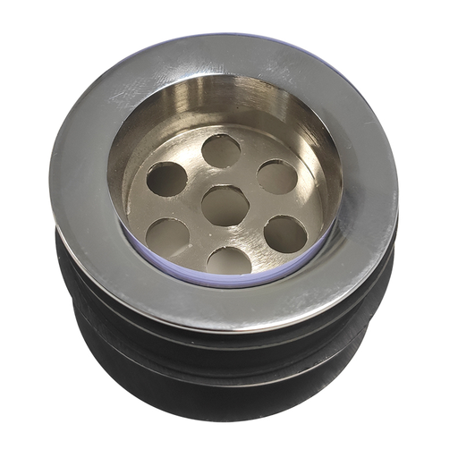 [11058] DESAGÜE, acero inox para pileta. incluye juntas-tuercas