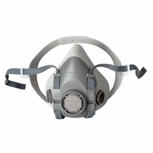 [34600] SEMI MÁSCARA SAFETOP, Serie 4600 de TPR hipoalergénico