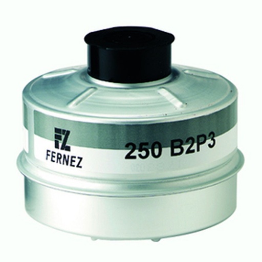 [36009A] FILTRO CLASE 2, B2P3 (250 cc) ALUMINIO para máscaras clase 2