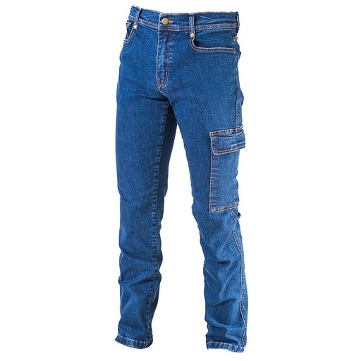 [164] Tharsis, Pantalones Azul Denim Algodón 100% Tejido Stretch