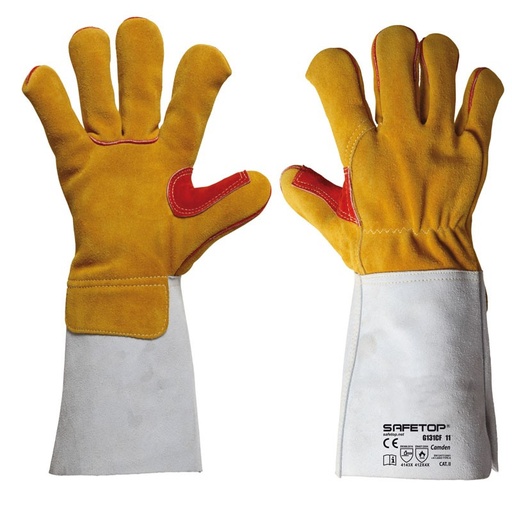 [G131RP] ACADIA, guante soldador con refuerzo en pulgar talla única