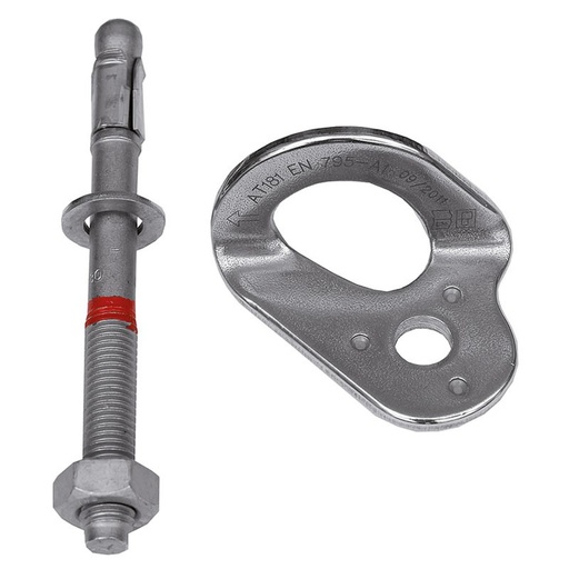 [80144-12] SET ANCLAJE PERMANENTE, Con Tornillo, Métrica 12mm