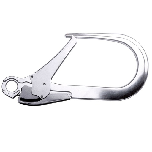 [80114] MOSQUETÓN SÚPER MAXI, automático de aluminio apertura 110 mm