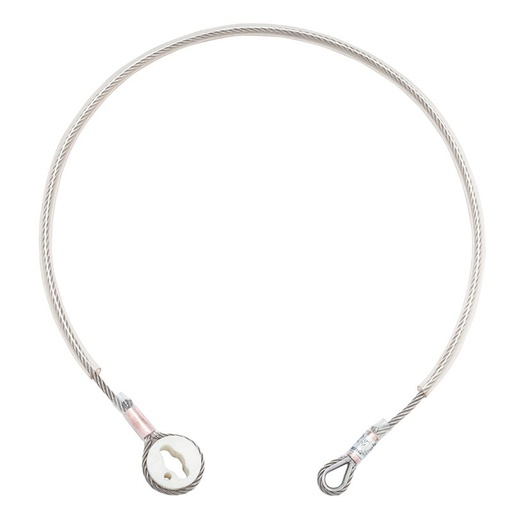 [80296] Cable 0,60 M, de Acero para Mango Telescópico 8 Mm Diámetro