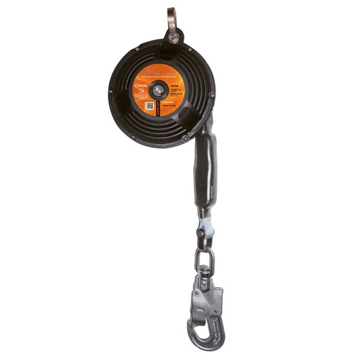 [80336] KOMPAKT PLUS, retráctil vertical cinta 6 m con absorbedor