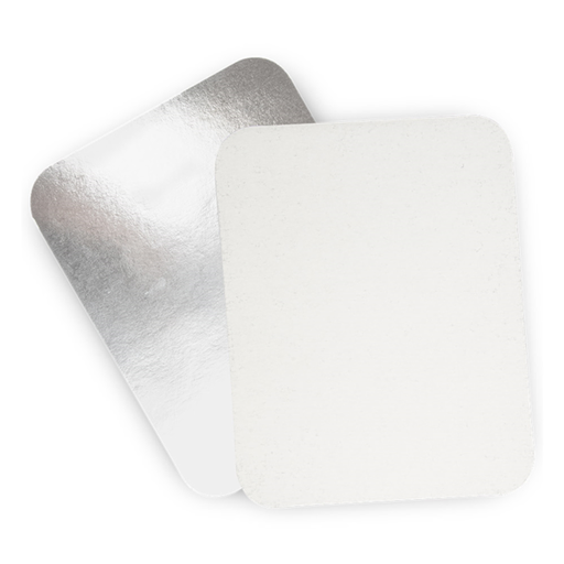 [135.97] Tapas Para Códigos 135.95/96 22X17,2 Cm Blanco Cartón + Aluminio (100 Unid.)