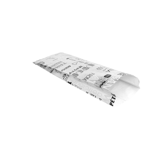 [229.44] BOLSAS PARA SÁNDWICHES 'PAROLE' 35+20 G/M2 12+4x35 CM PLATEADO PERGAMINO + ALUMINIO (500 UNID.)