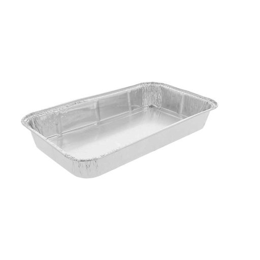 [135.45] RECIPIENTES RECTANGULARES 800 ML 23,9x13,9x3 CM ALUMINIO (1000 UNID.)