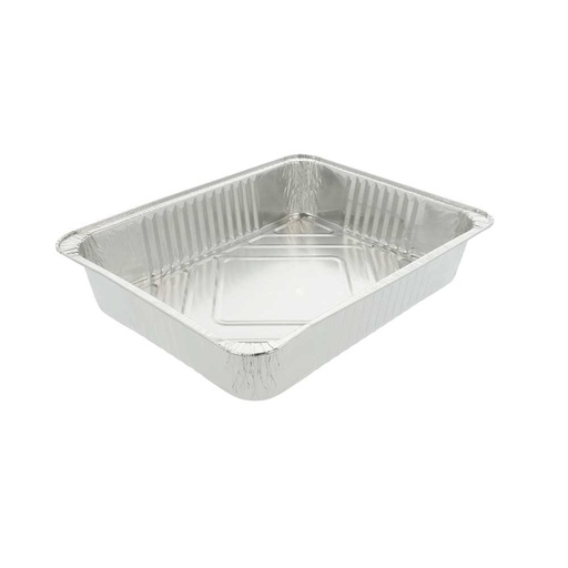 [135.48] RECIPIENTES RECTANGULARES 2100 ML 26,7x20,9x5 CM ALUMINIO (600 UNID.)