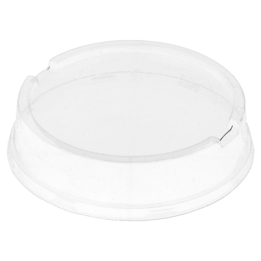 [214.92] TAPAS ALTAS PARA RECIPIENTES 214.66/80 Ø 9,3 CM TRANSPARENTE PET (100 UNID.)