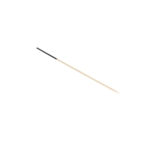[225.29] PICKS LARGOS Ø 0,25x23 CM NEGRO BAMBÚ (100 UNID.)