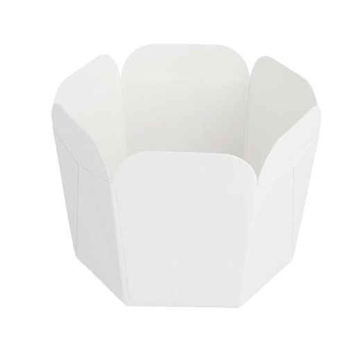 [223.17] ENVASES PARA MINI NOODLES 10 CL 210 + 15 PE G/M2 5x5 CM BLANCO CARTONCILLO (100 UNID.)