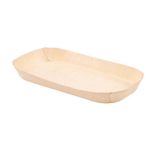 [229.03] BARQUILLAS RECTANGULARES 'WOOD' 14,5x7x1,3 CM NATURAL MADERA (50 UNID.)