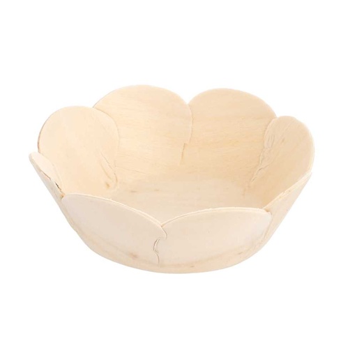 [228.49] Boles 'Wood' Ø 8,5X3 Cm Natural Madera (50 Unid.)