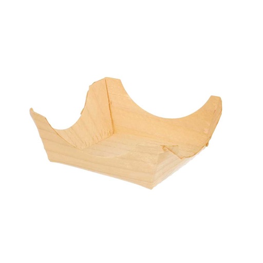 [191.86] Barquillas De Hojuela De Álamo 6X6X2,5 Cm Natural Madera (100 Unid.)