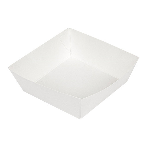 [253.99] Deli-Barquillas 210 + 15 Pe G/M2 7X7X3 Cm Blanco Cartón (1000 Unid.)