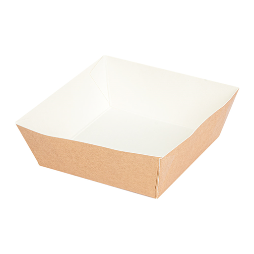 [211.82] Deli-Barquillas 210 + 15 Pe G/M2 7X7X3 Cm Marrón Cartón (1000 Unid.)