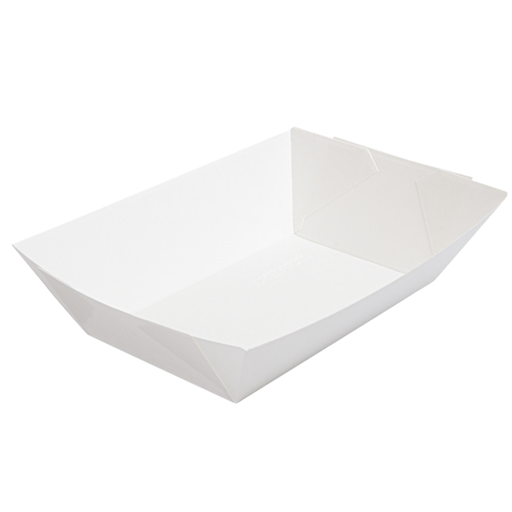 [234.98] Barquillas 'Thepack' 2400 G 230 G/M2 17X9,7X6,3 Cm Blanco Cartón Ondulado Nano-Micro (600 Unid.)