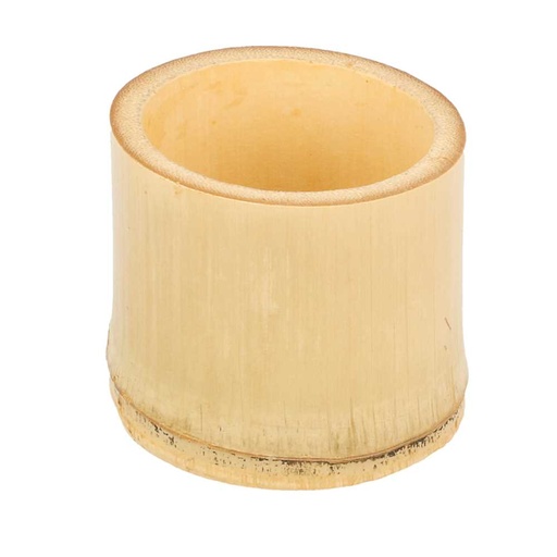 [142.42] Tubos Rectos Ø 5X4,5 Cm Natural Bambú (200 Unid.)