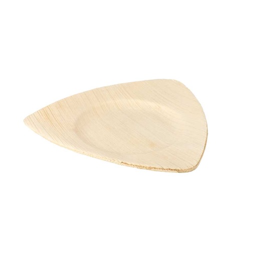 [223.97] Platos Triangulares 'Areca' 15X13X1 Cm Natural Areca (200 Unid.)