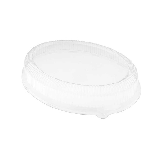 [224.28] TAPAS PARA CÓDIGO 224.25 'BIONIC' 32,4x25,9x5 CM TRANSPARENTE PET (100 UNID.)