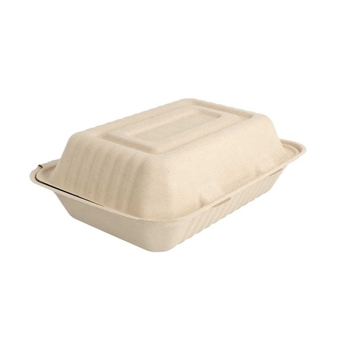 [212.82] CONCHAS 'BIONIC' 1 L 16,5x22,5x6,4 CM NATURAL BAGAZO (200 UNID.)