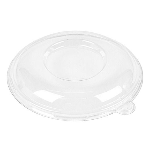 [251.63] TAPAS ALTAS PARA CÓDIGOS 251.61/62/64/65 'BIONIC' Ø 21,4x1 CM TRANSPARENTE PET (400 UNID.)