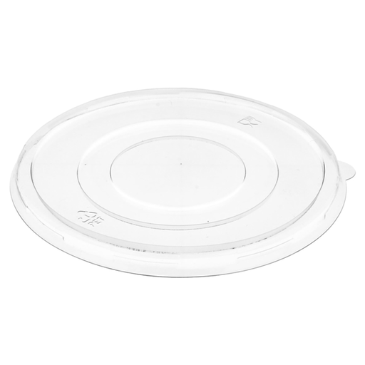 [224.42] Tapas Bajas Para Ensaladeras 224.33-215.05 'Bionic' Ø 18X1 Cm Transparente Pet (600 Unid.)