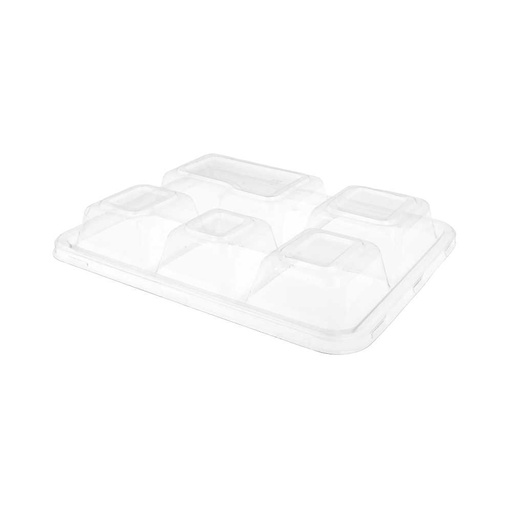 [221.93] Tapas Para Bandejas 221.92 'Bionic' 27X22X3,6 Cm Transparente Pet (250 Unid.)
