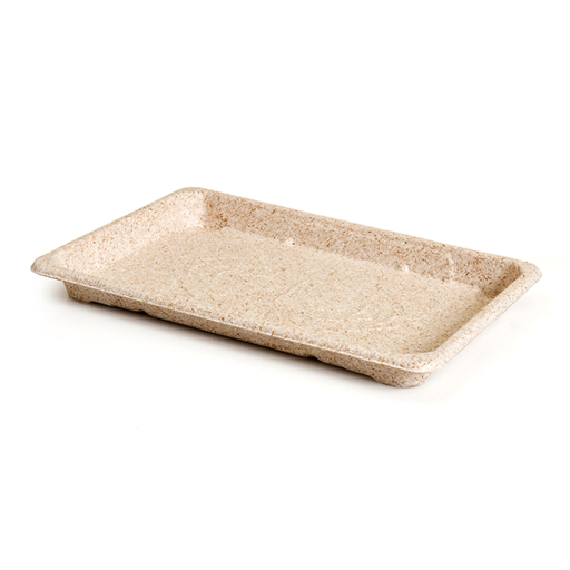 [220.74] CAJAS SUSHI 'BIONIC' 23,5x15,5x2 CM NATURAL BAGAZO (800 UNID.)