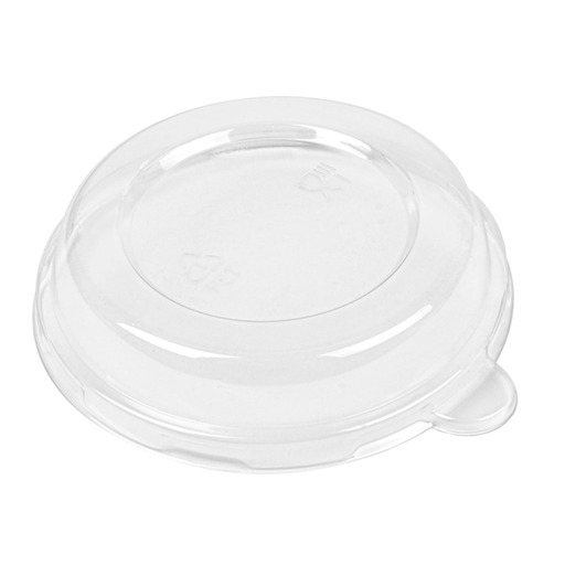 [233.05] Tapas Altas Para Código 233.03/04 'Bionic' Ø12,4X2,5 Cm Transparente Pet (1500 Unid.)