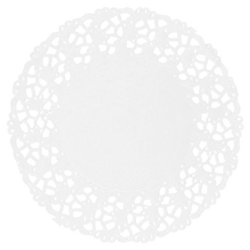 [301.01] Rodales Calados 53 G/M2 Ø 9 Cm Blanco Papel (250 Unid.)