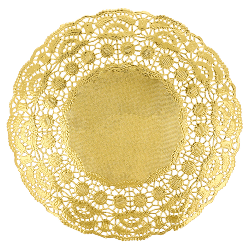 [305.11] Rodales Metalizados 40 G/M2 + 20 G/M2 Ø 21,5 Cm Dorado Litos Met. (100 Unid.)