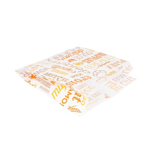 [229.14] Bolsas Croissants 'Parole' 32 G/M2 12+5X14 Cm Blanco Celulosa (500 Unid.)