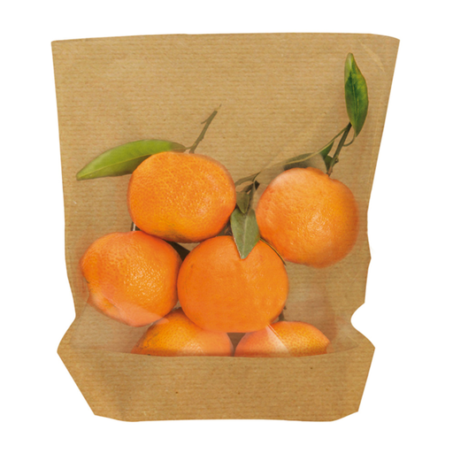 [176.08] SOBRES CON BASE Y VENTANA 'TURTLE PACK' 50 G/M2 + 15 PP 20+3,5x24/21 CM NATURAL KRAFT (100 UNID.)