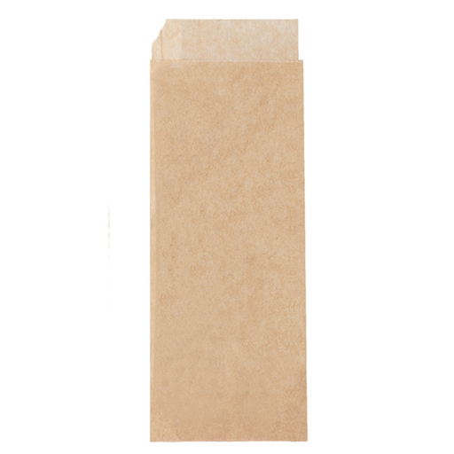 [256.59] Papel Antigrasas Abierto 2 Lados - Hot Dog 34 G/M2 9+3X22 Cm Natural Perg. Antigrasas (500 Unid.)