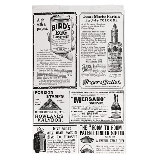 [269.13] Bolsas Hamburguesas 'Times' 35 G/M2 12+7X18 Cm Blanco Perg. Antigrasas (500 Unid.)