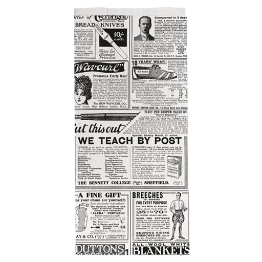 [269.17] BOLSAS SÁNDWICHES 'TIMES' 35 G/M2 12+4x26 CM BLANCO PERG. ANTIGRASAS (500 UNID.)