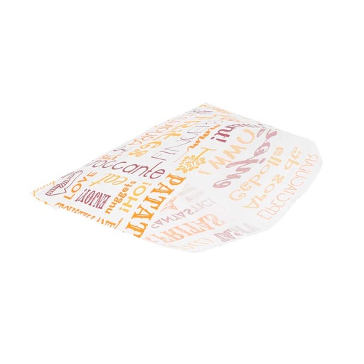 [229.28] BOLSAS PARA FRITOS 'PAROLE' 35 G/M2 12x9 CM BLANCO PERG. ANTIGRASAS (1000 UNID.)