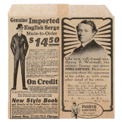 [233.13] Bolsas Para Fritos 'Times' 32 G/M2 12X12 Cm Natural Perg. Antigrasas (1000 Unid.)