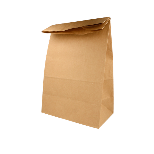 [222.45] Bolsas Sos Sin Asas 80 G/M2 25+15X43,5 Cm Natural Kraft (250 Unid.)